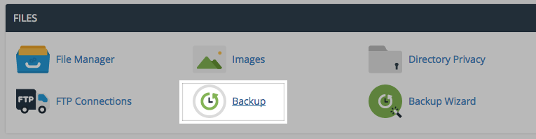 Generating a Backup of Your Reclaim Site